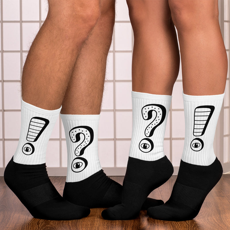 Question & Exclamation Socks