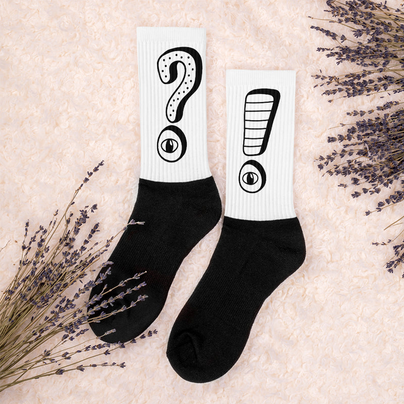 Question & Exclamation Socks